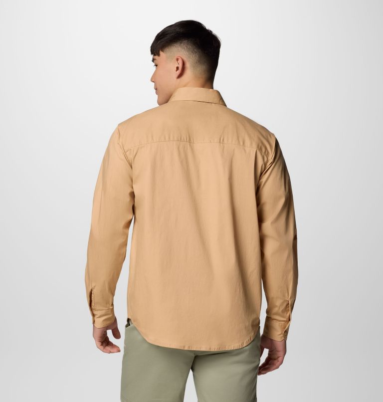 Men's Landroamer Twill Long Sleeve Shirt, Color: Canoe, image 3