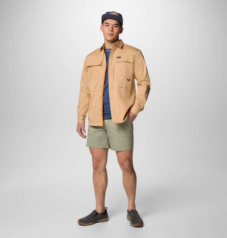 Men's Landroamer Twill Long Sleeve Shirt, Color: Canoe, image 2
