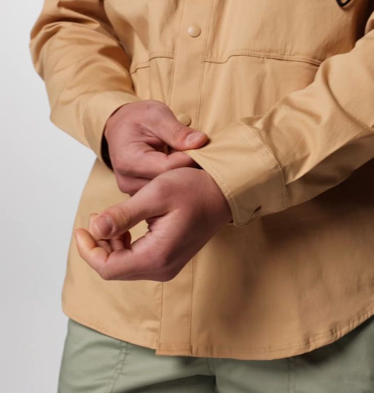 Men's Landroamer Twill Long Sleeve Shirt, Color: Canoe