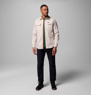 Camisa de sarga Landroamer para hombre, Color: Dark Stone, image 2