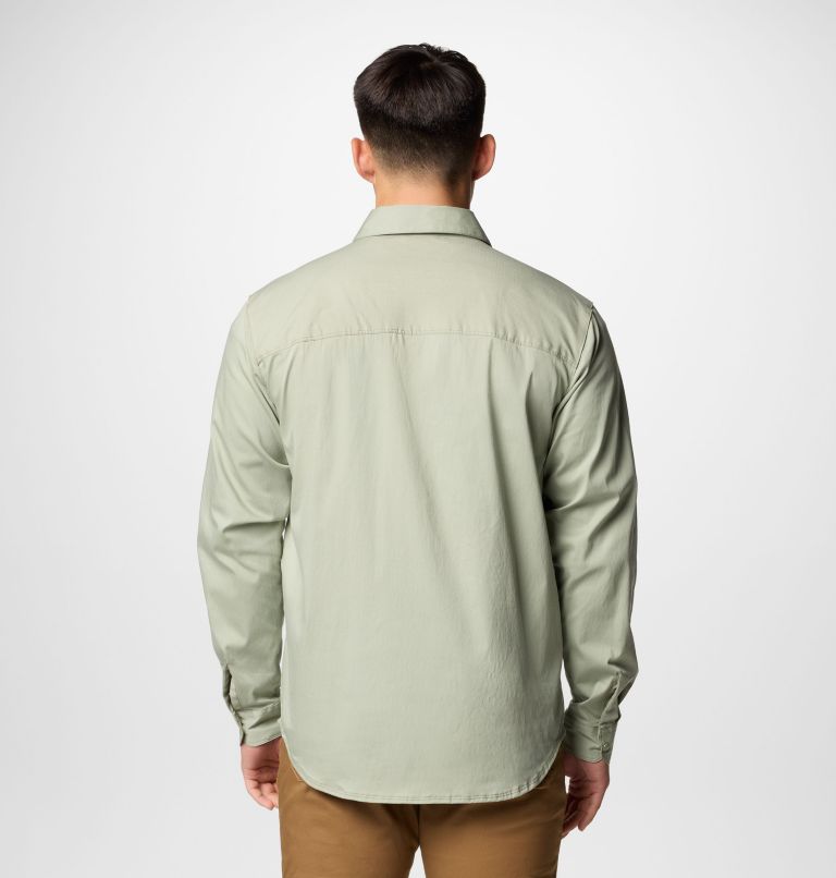 Men's Landroamer Twill Long Sleeve Shirt, Color: Safari, image 3