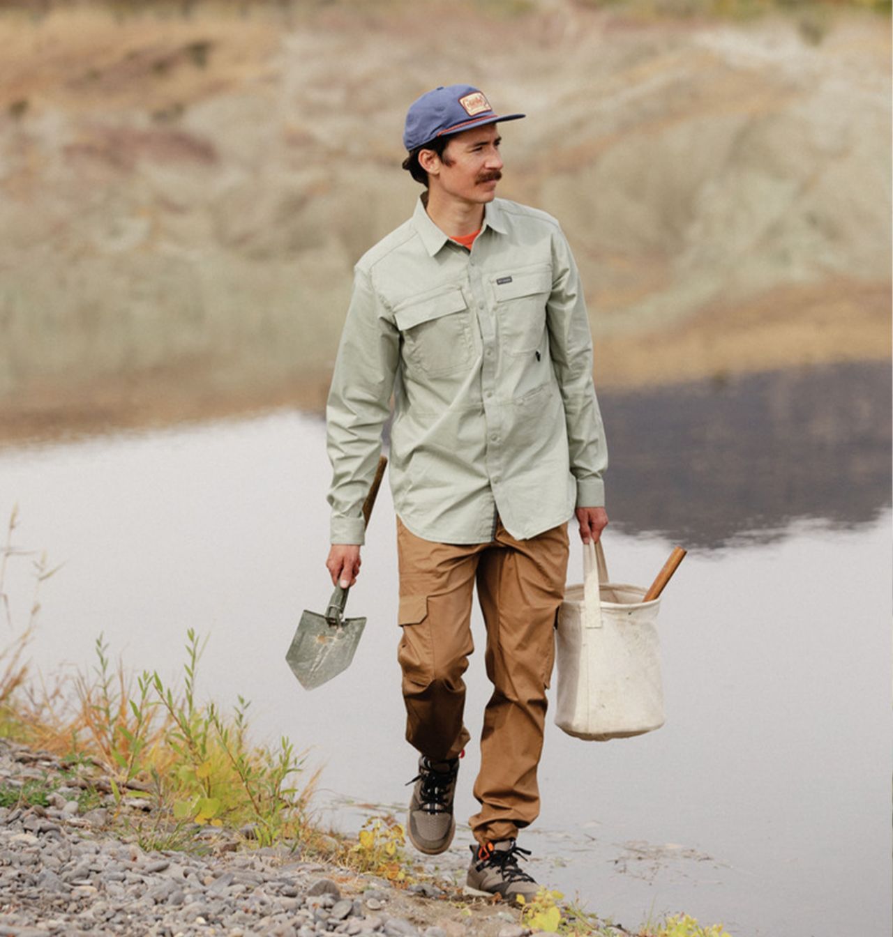 Homme Chemise à manches longues en sergé Landroamer™ 9
