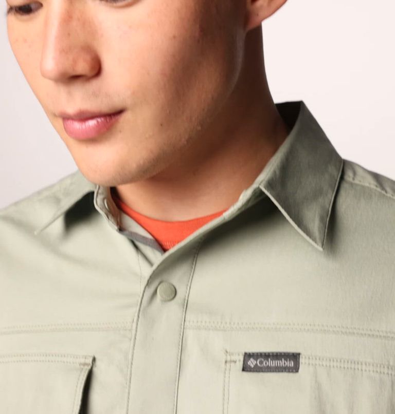 Men's Landroamer Twill Long Sleeve Shirt, Color: Safari