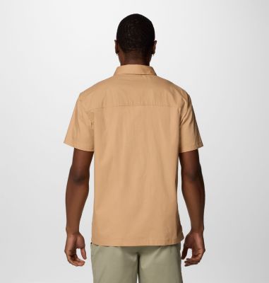 Men's Landroamer Twill Short Sleeve Shirt, Color: Canoe, image 6