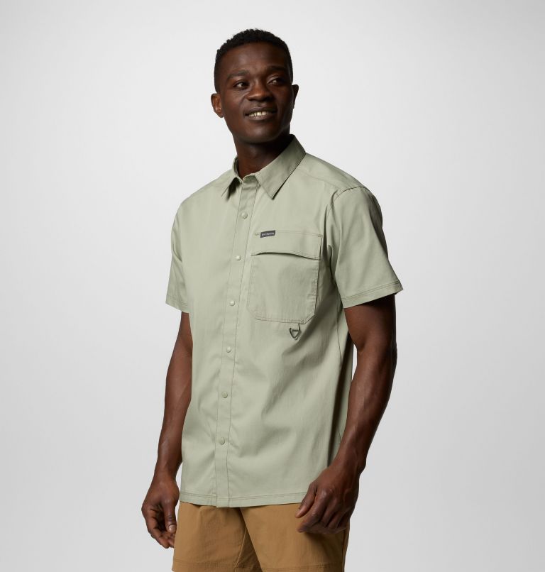 Camicia a manica corta in twill Landroamer da uomo, Color: Safari, image 4