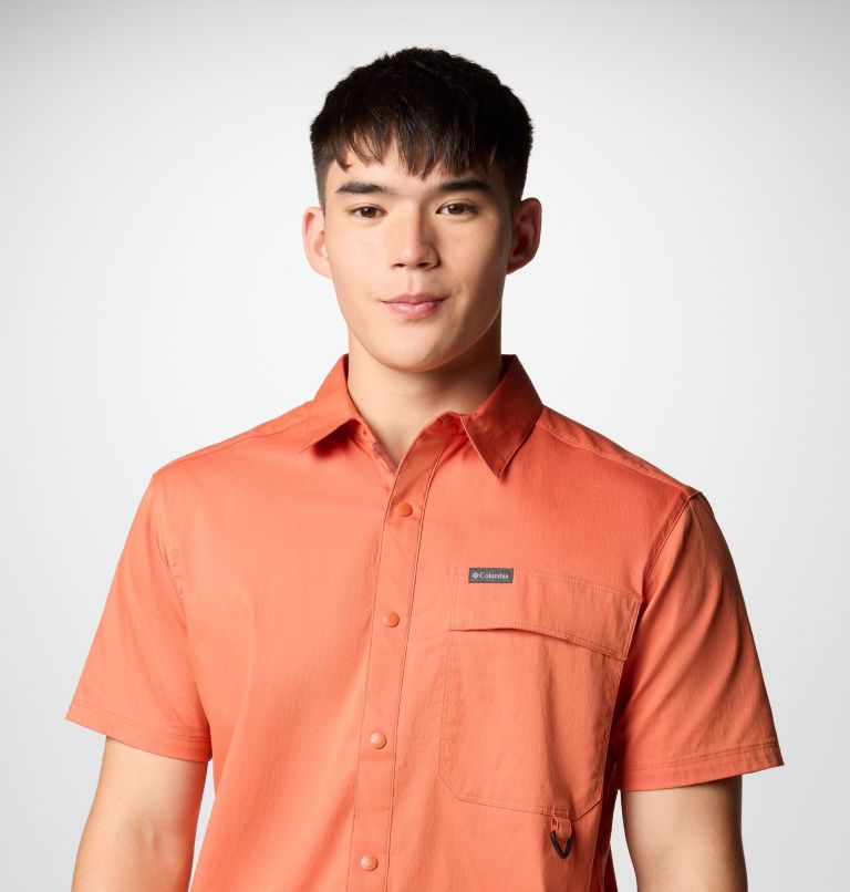 Men's Landroamer Twill Short Sleeve Shirt, Color: Tuscan, image 5
