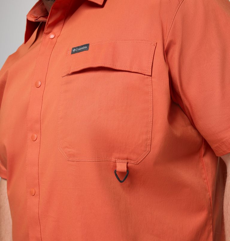 Men's Landroamer Twill Short Sleeve Shirt - Extended Size, Color: Tuscan, image 7