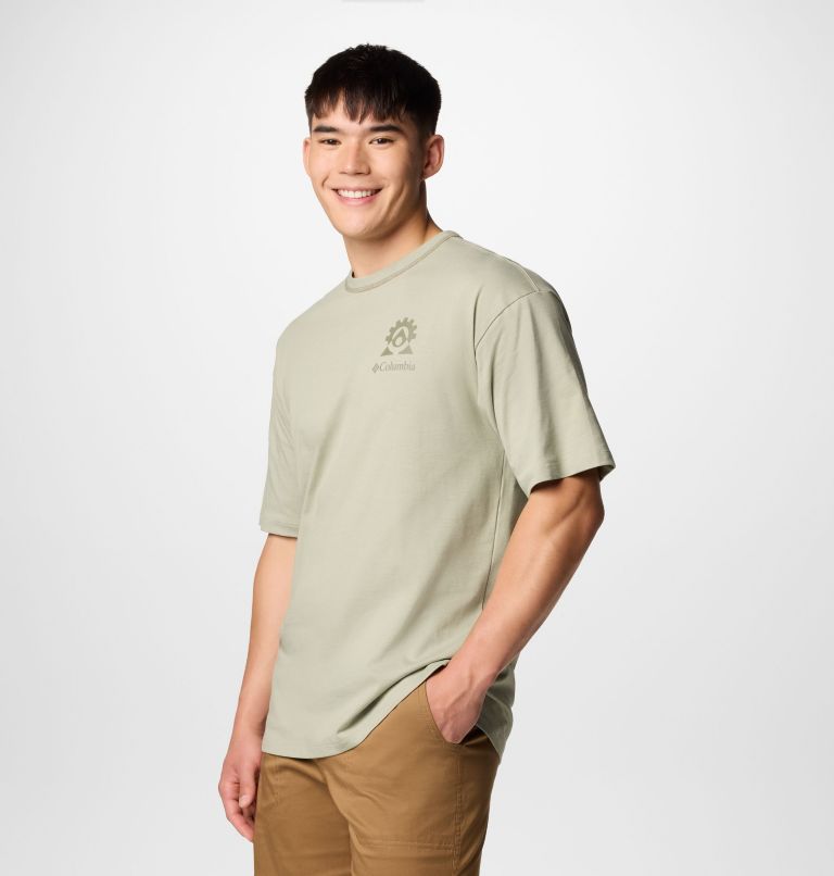 Men's Landroamer Short Sleeve Crew, Color: Safari, image 4