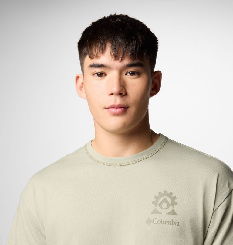 Men's Landroamer Short Sleeve Crew, Color: Safari, image 5