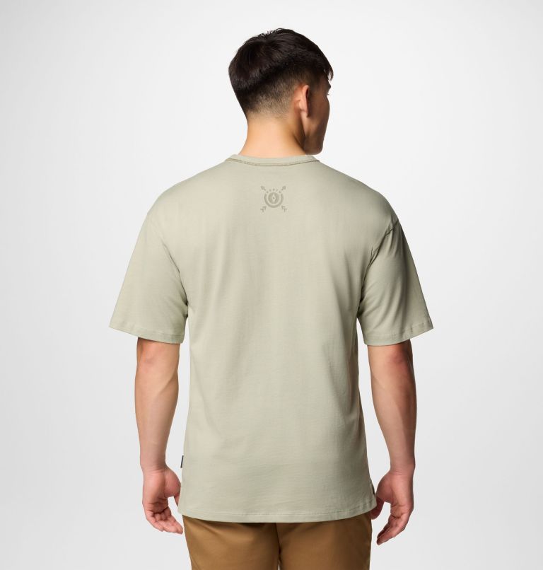 Men's Landroamer Short Sleeve Crew, Color: Safari, image 3