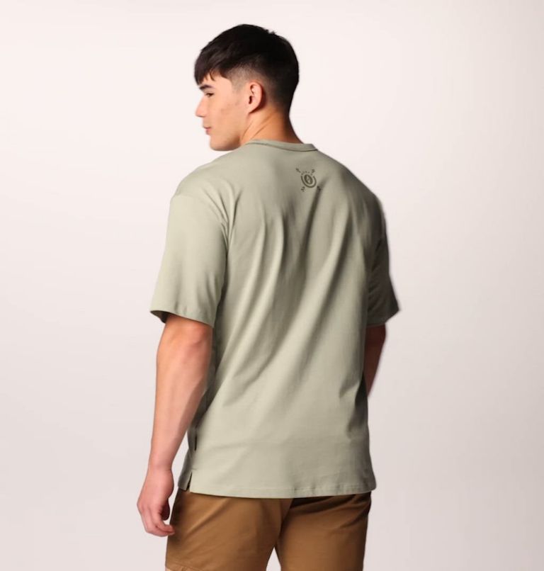 Men's Landroamer Short Sleeve Crew, Color: Safari