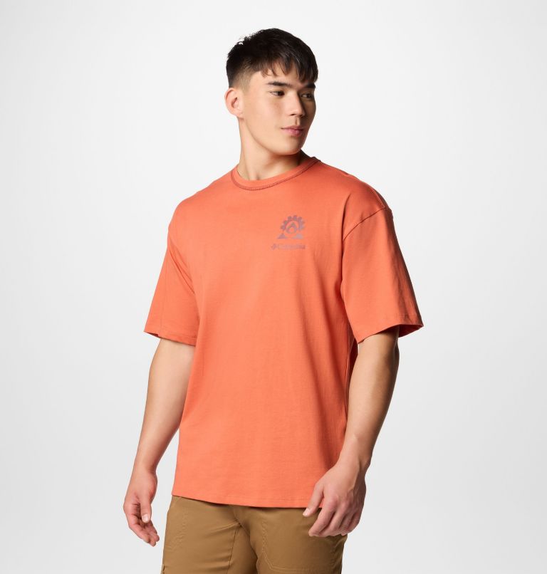 Men's Landroamer Short Sleeve Crew, Color: Tuscan, image 4