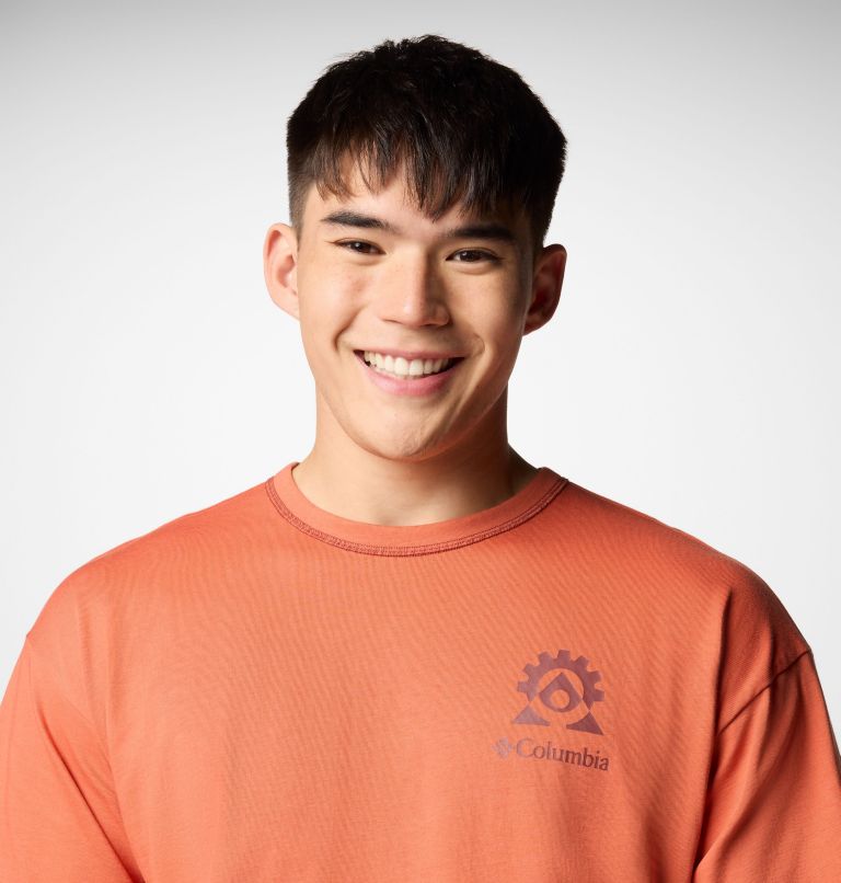 Men's Landroamer Short Sleeve Crew, Color: Tuscan, image 5