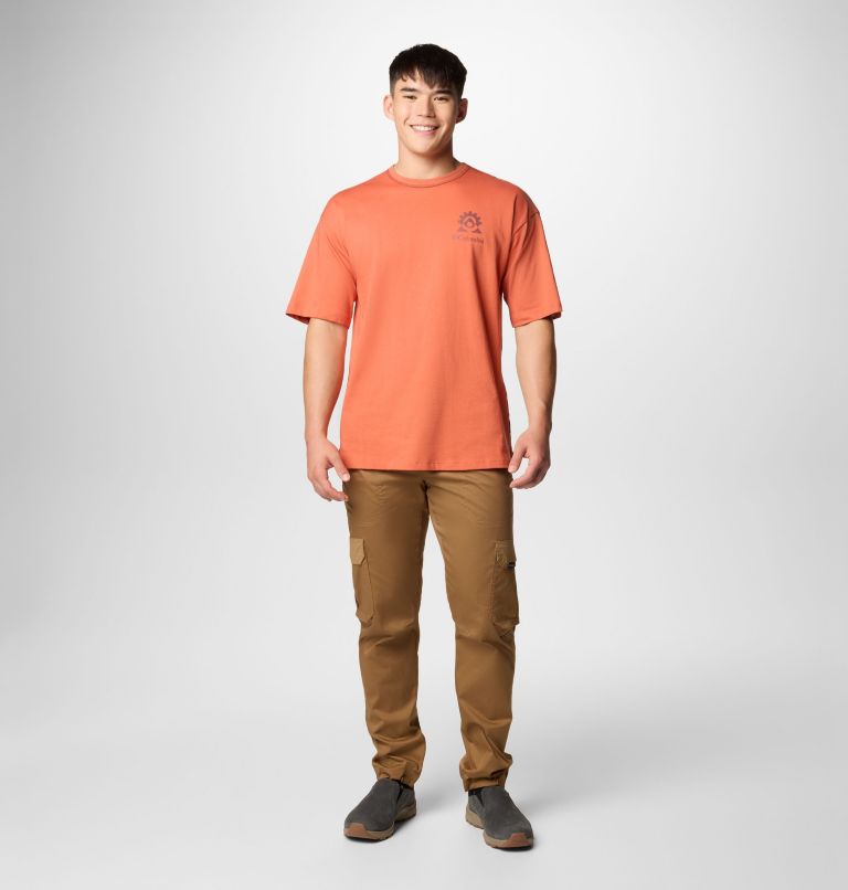 Men's Landroamer Short Sleeve Crew, Color: Tuscan, image 2