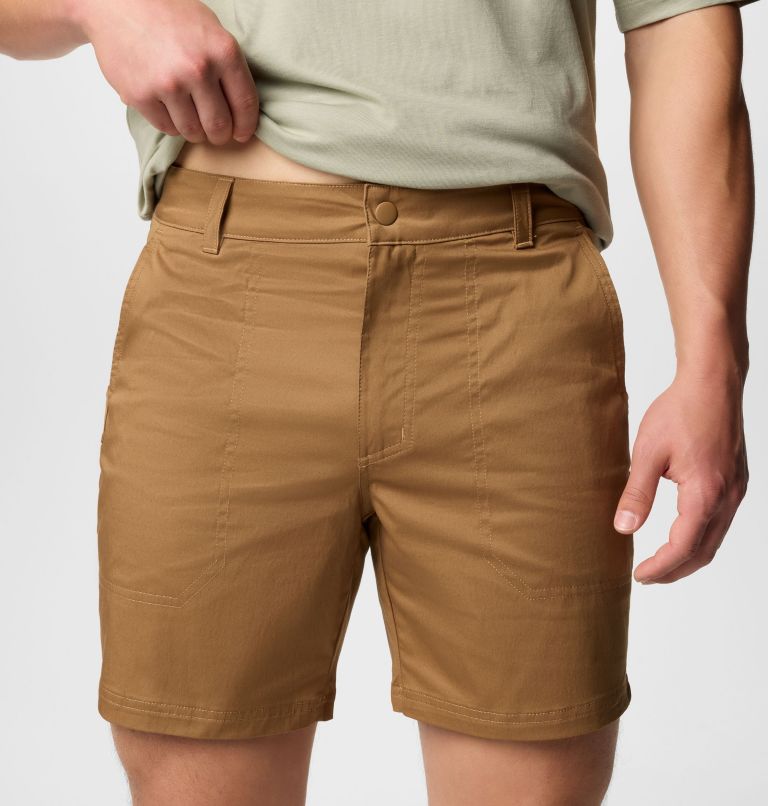 Men's Landroamer Twill Shorts, Color: Delta, image 5