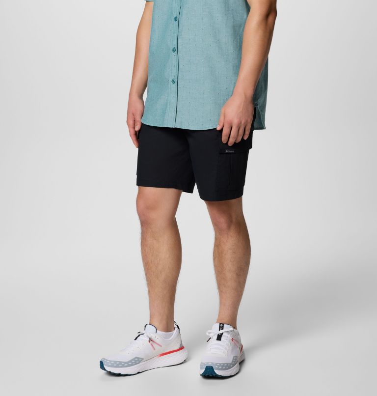 Men's Rapid Rivers Cargo Shorts, Color: Black, image 4