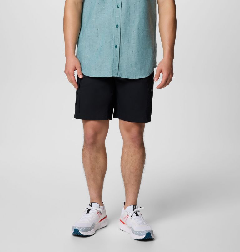 Men's Rapid Rivers Cargo Shorts, Color: Black, image 1