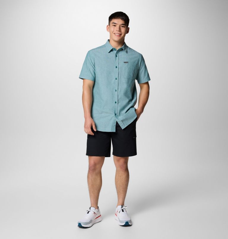Men's Rapid Rivers Cargo Shorts, Color: Black, image 2