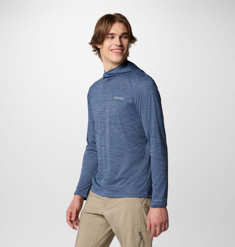 Men's Sage Peak Knit Hoodie, Color: Dark Mountain Heather, image 4