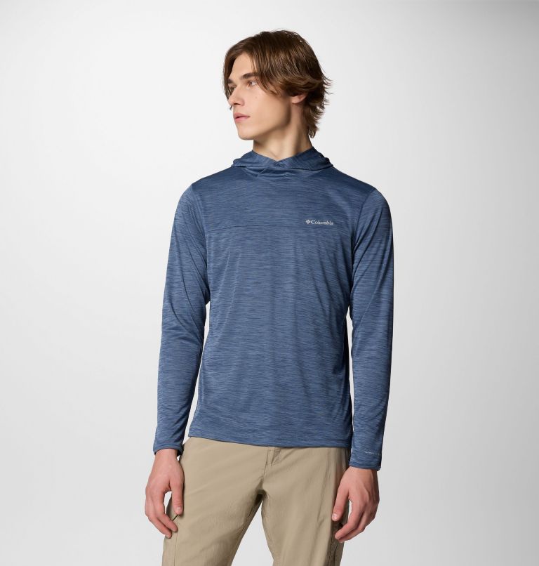 Men's Sage Peak Knit Hoodie, Color: Dark Mountain Heather, image 1