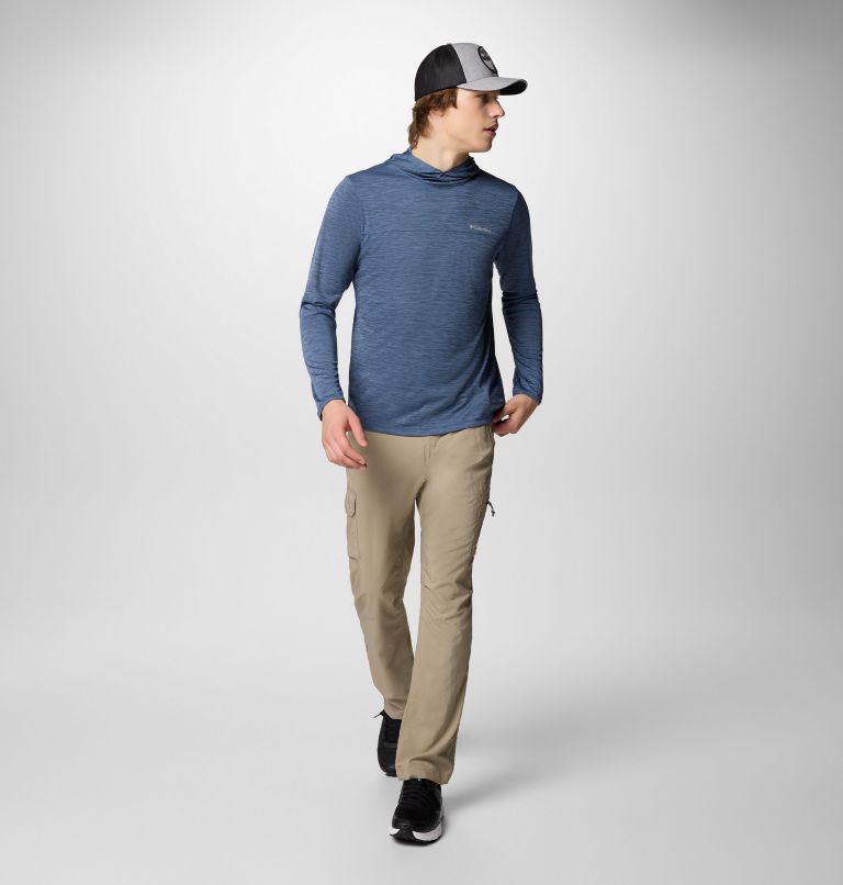 Men's Sage Peak Knit Hoodie, Color: Dark Mountain Heather, image 2