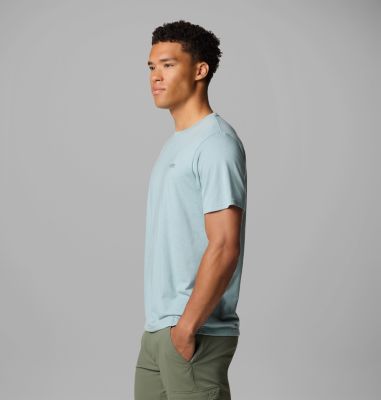 T-shirt tecnica stampata PFG Uncharted da uomo, Color: Crushed Blue Heather, PFG Swamp Shack, image 16