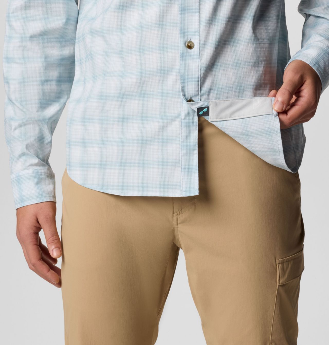 Men's PFG Wild Cast™ Performance Yarn Dye Long Sleeve Shirt 8