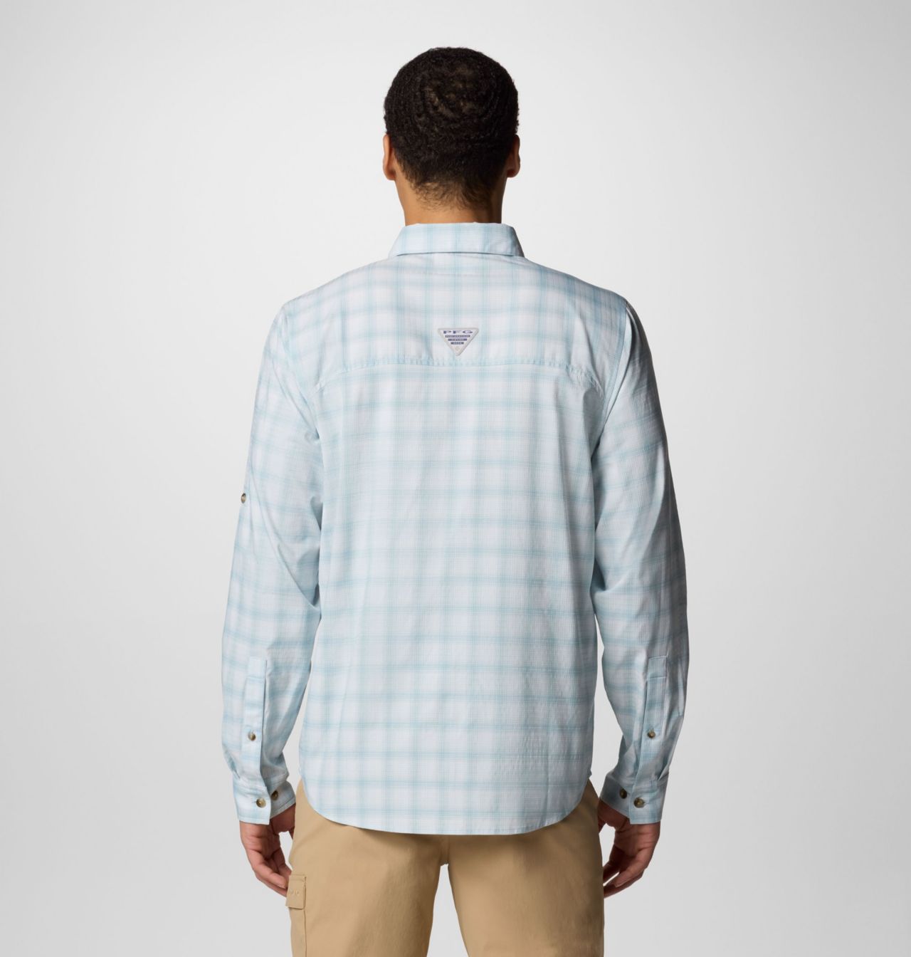 Men's PFG Wild Cast™ Performance Yarn Dye Long Sleeve Shirt 3