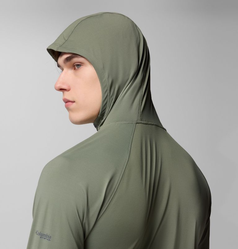Men's Wild Cast Sun Hoodie, Color: Cypress, image 7