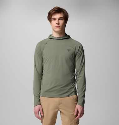 Men's Wild Cast Sun Hoodie, Color: Cypress, image 5