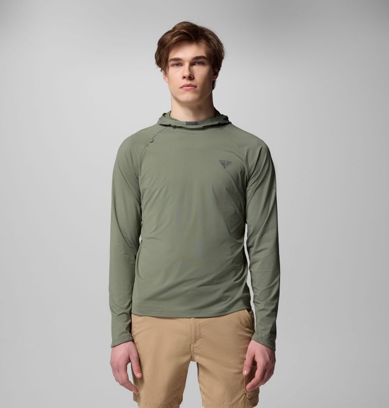 Men's Wild Cast Sun Hoodie, Color: Cypress, image 1