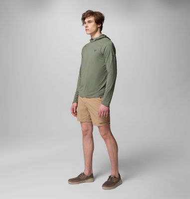 Men's Wild Cast Sun Hoodie, Color: Cypress, image 6