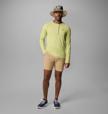 Men's PFG Wild Cast Sun Shirt, Color: Pear, image 18