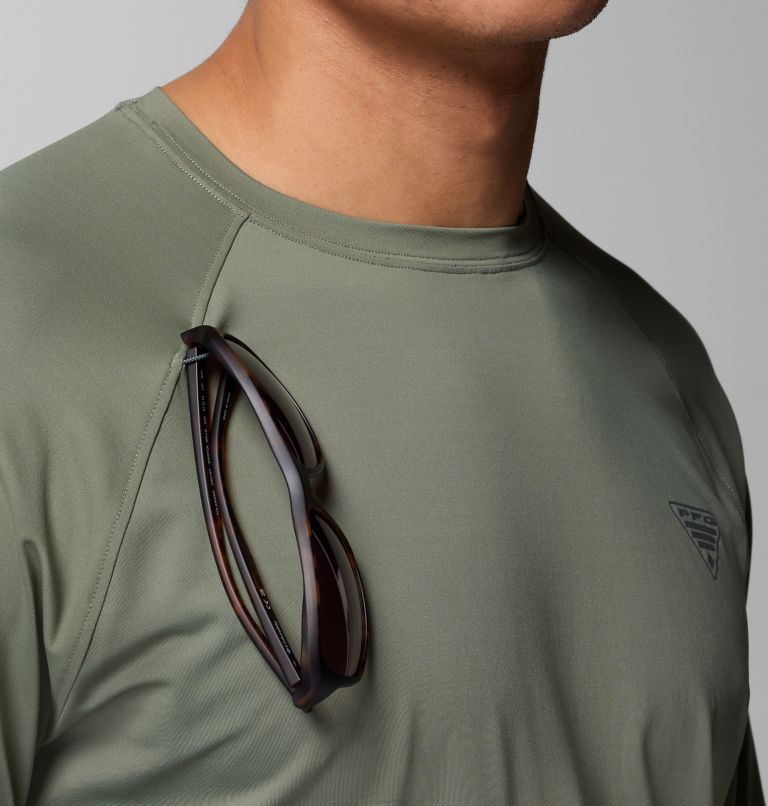 Men's PFG Wild Cast Sun Shirt, Color: Cypress, image 6