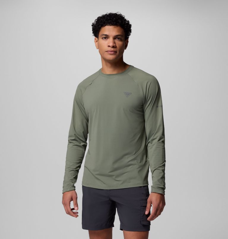 Men's PFG Wild Cast Sun Shirt, Color: Cypress, image 1