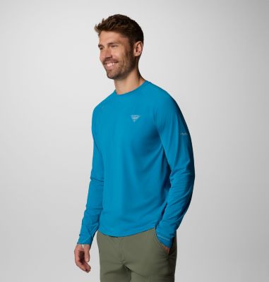 Men's PFG Wild Cast Sun Shirt, Color: Blue Echo, image 28