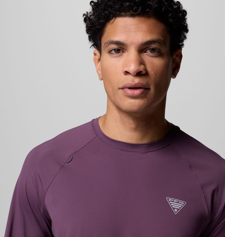 Men's PFG Wild Cast Sun Shirt, Color: Dusty Purple, image 5