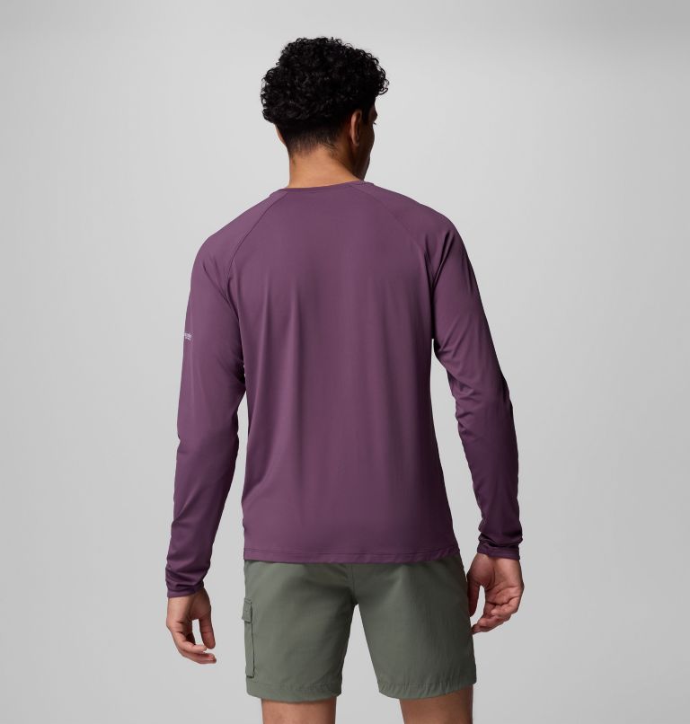 Men's PFG Wild Cast Sun Shirt, Color: Dusty Purple, image 3