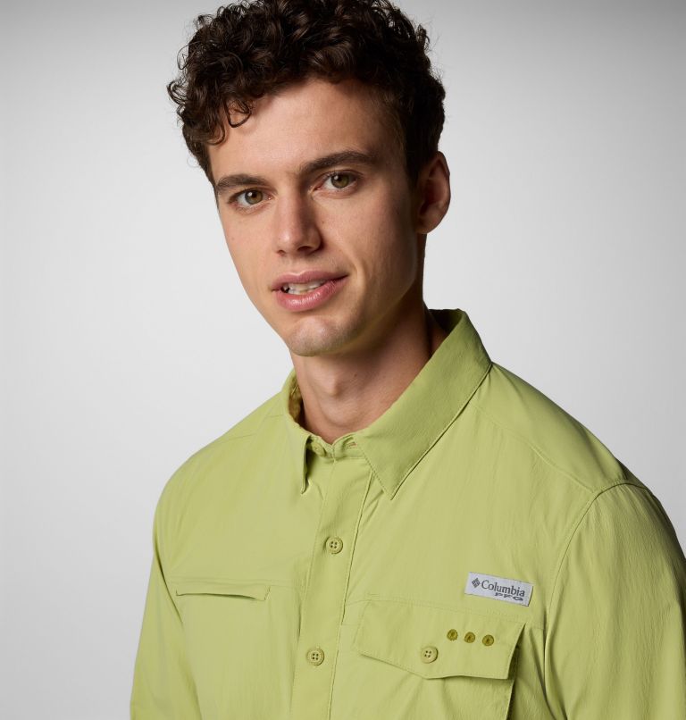 Men's PFG Wild Cast Long Sleeve Shirt, Color: Pear, image 5