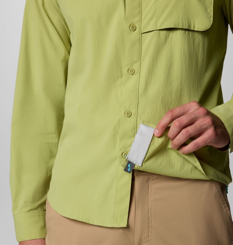 Men's PFG Wild Cast Long Sleeve Shirt, Color: Pear, image 6