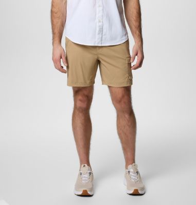Men's PFG Wild Cast Shorts, Color: Beach, image 1