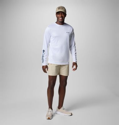 Maglia a manica lunga Terminal Tackle PFG Fish Shine da uomo, Color: White, PFG Tarpon Shine, image 2