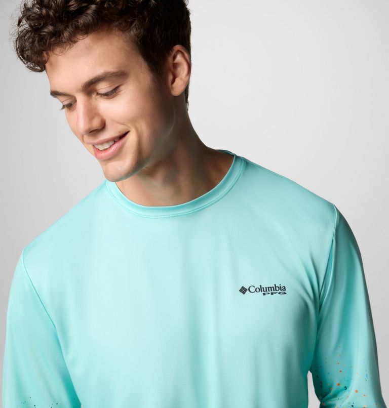Terminal Tackle PFG X Bentley Longsleeve für Männer, Color: Gulf Stream, PFG Bentley Red Tail, image 5