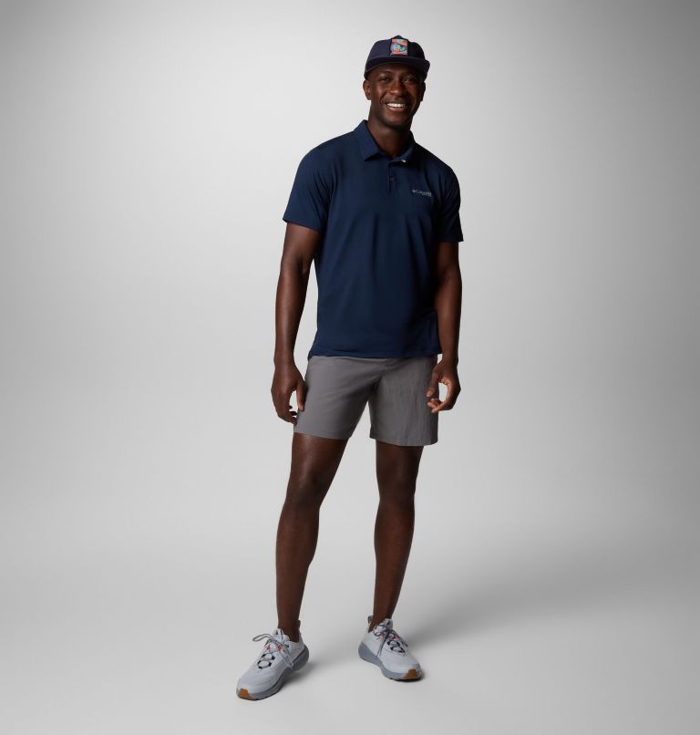 Men's PFG Slack Tide II Stretch Polo, Color: Collegiate Navy, image 2