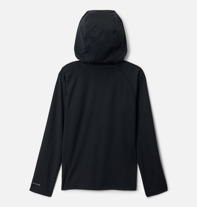 Boys' PFG Solar Stream II Hoodie, Color: Black, image 2