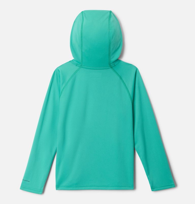 Boys' PFG Solar Stream II Hoodie, Color: Glaze Green, image 2