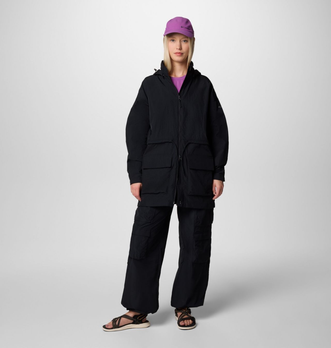 Women's Paracutie™ Mid Cargo Windbreaker | 010 | L 8