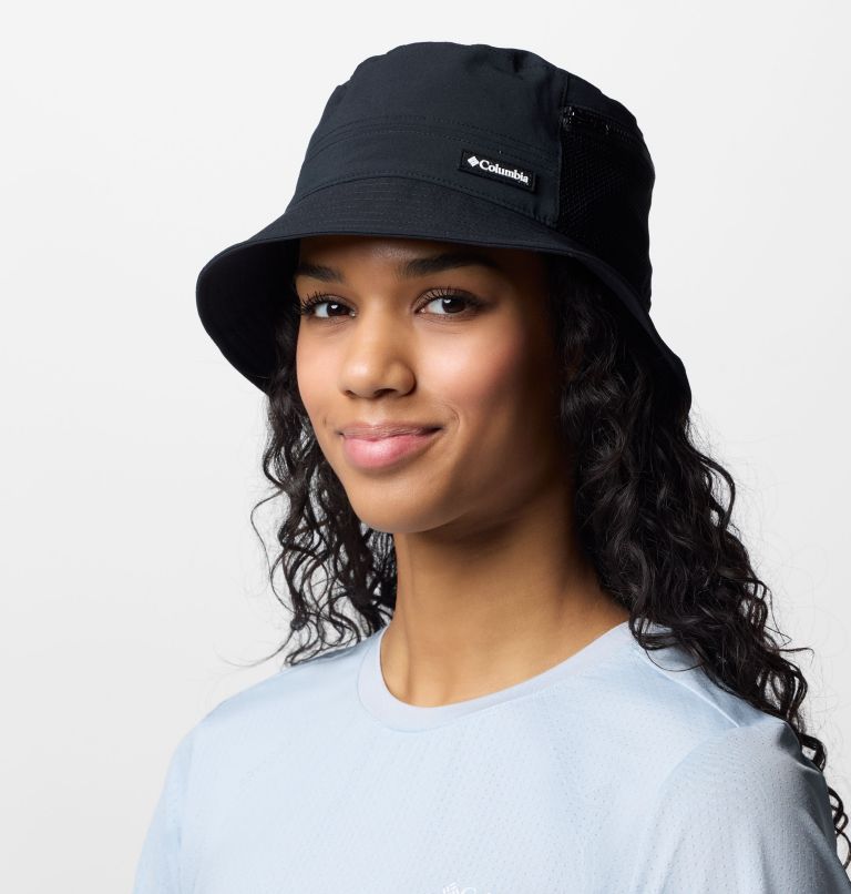Unisex Trek II Bucket Hat, Color: Black, image 4
