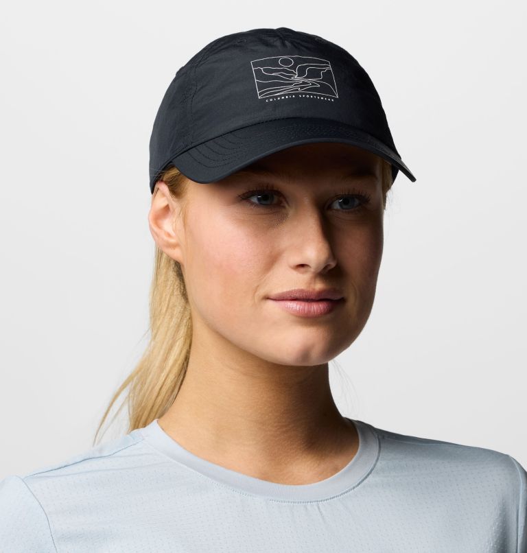 Spring Canyon II Ball Cap, Color: Black, Find Your Trail, image 5