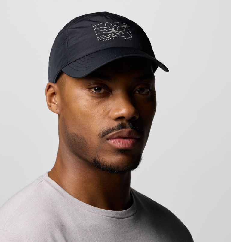 Spring Canyon II Ball Cap, Color: Black, Find Your Trail, image 3